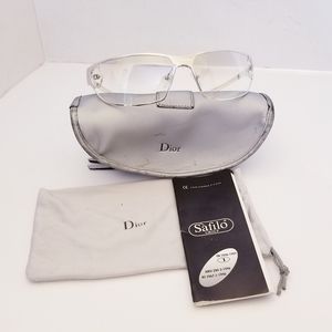 DIOR silver sunglasses